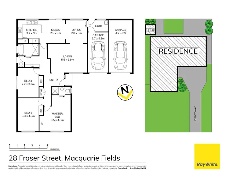 Floorplan of Homely house listing, 28 Fraser Street, Macquarie Fields NSW 2564