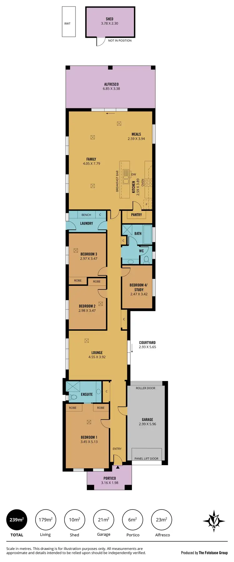Floorplan of Homely house listing, 25a Fife Street, Woodville South SA 5011