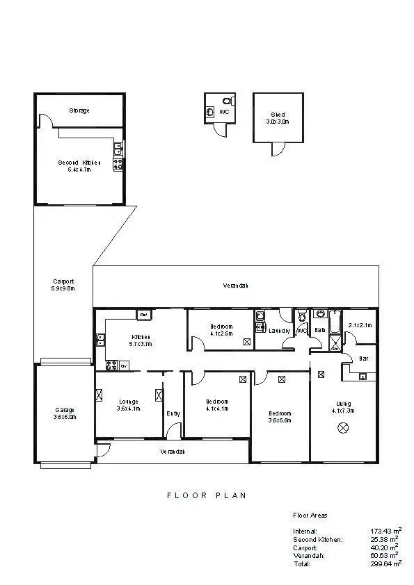 Floorplan of Homely house listing, 5 Risely Avenue, Royal Park SA 5014