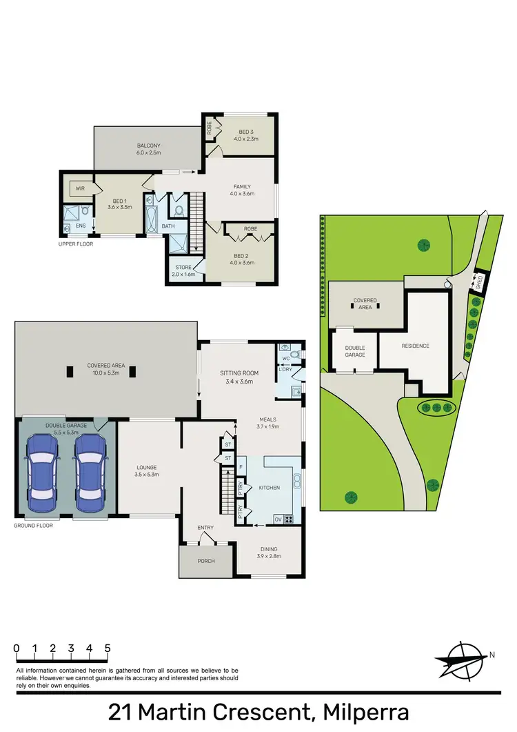Floorplan of Homely house listing, 21 Martin Crescent, Milperra NSW 2214