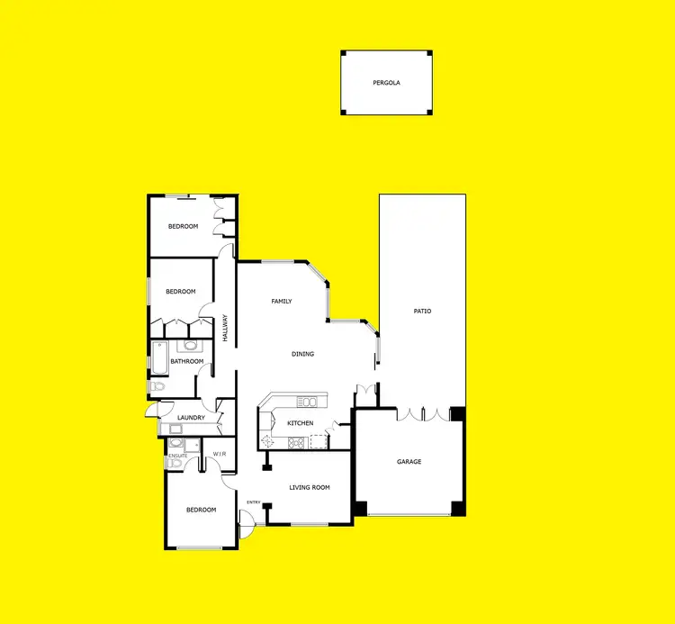 Floorplan of Homely house listing, 2 Streisand Court, Mildura VIC 3500