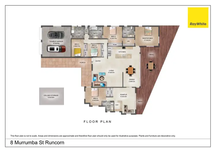 Floorplan of Homely house listing, 8 Murrumba Street, Runcorn QLD 4113
