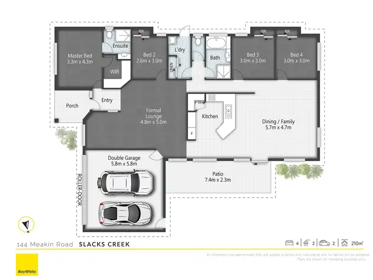 Floorplan of Homely house listing, 144 Meakin Road, Slacks Creek QLD 4127
