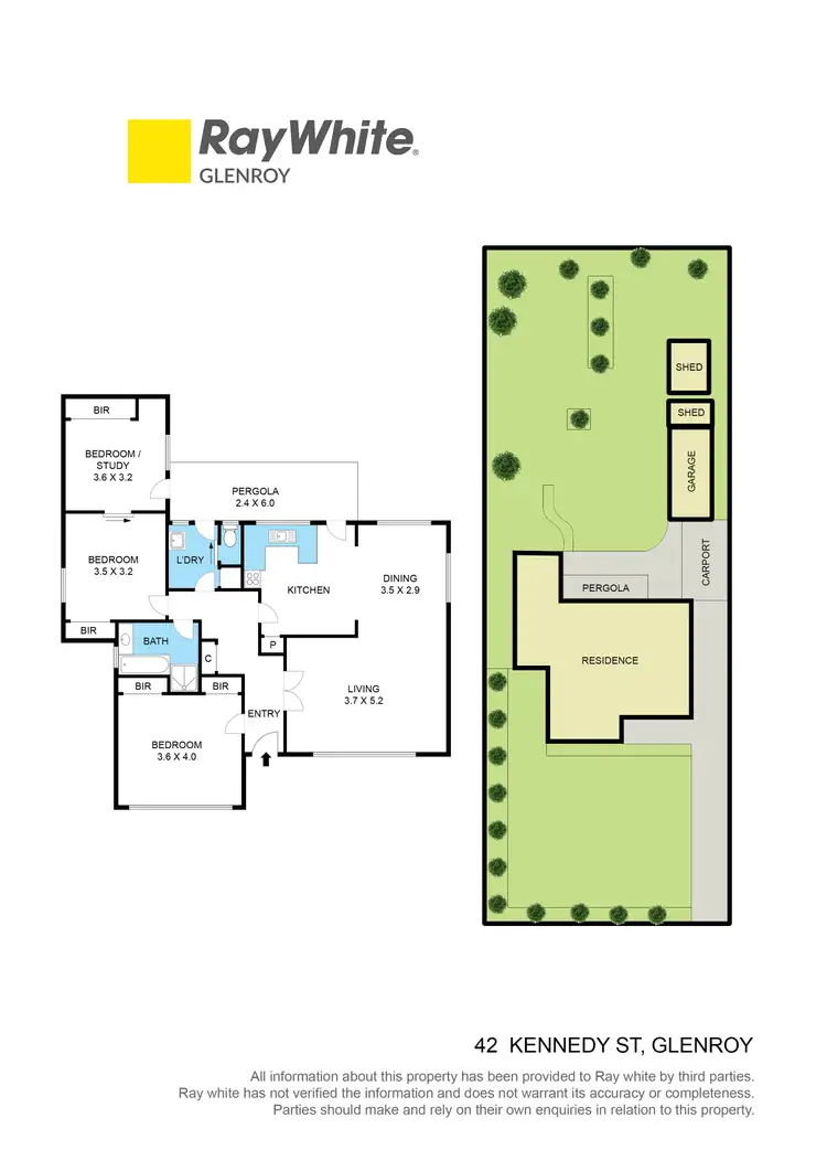 Floorplan of Homely house listing, 42 Kennedy Street, Glenroy VIC 3046
