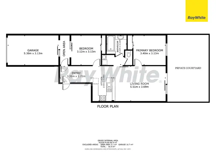Floorplan of Homely house listing, 3/10-14 Rex Terrace, Marcoola QLD 4564