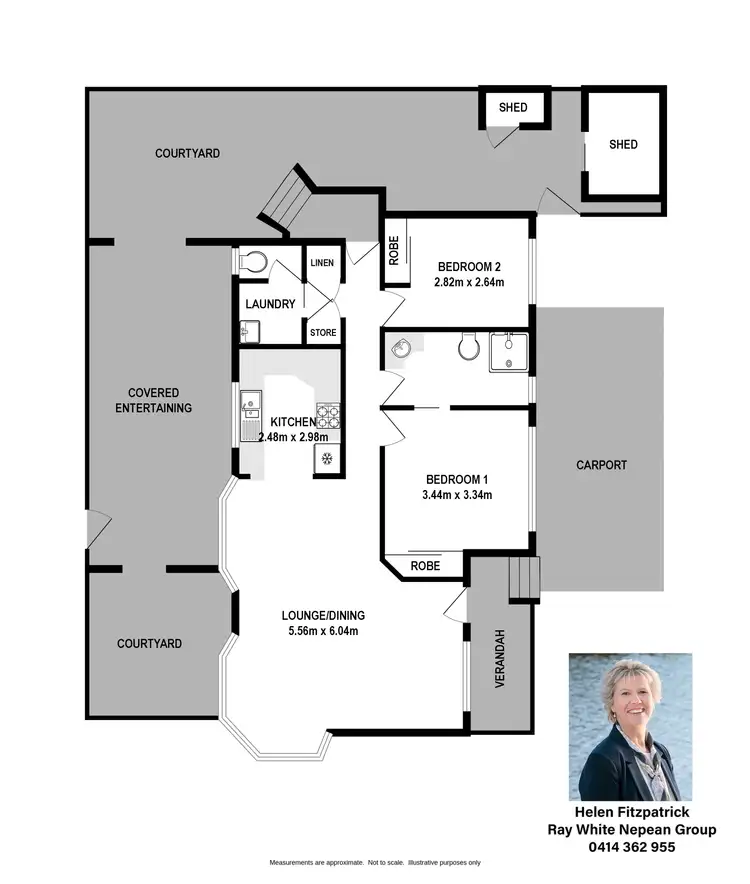 Floorplan of Homely villa listing, 37/91-95 Mackellar Street, Emu Plains NSW 2750
