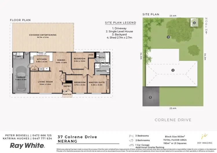 Floorplan of Homely house listing, 37 Colrene Drive, Nerang QLD 4211