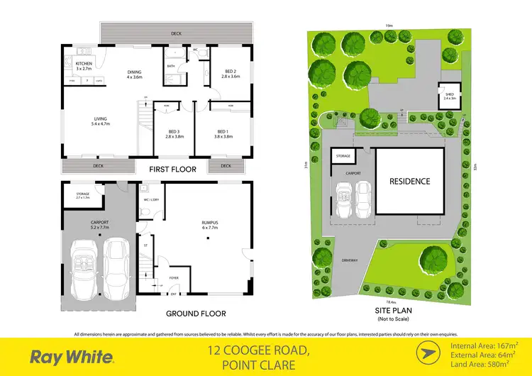 Floorplan of Homely house listing, 12 Coogee Road, Point Clare NSW 2250