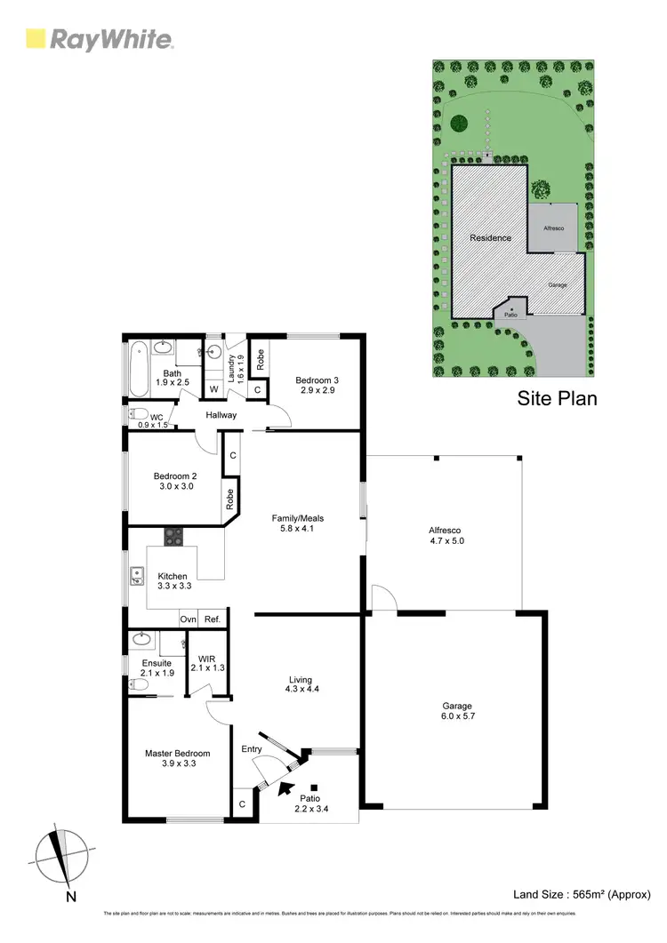 Floorplan of Homely house listing, 32 Glenbrook Crescent, Lynbrook VIC 3975