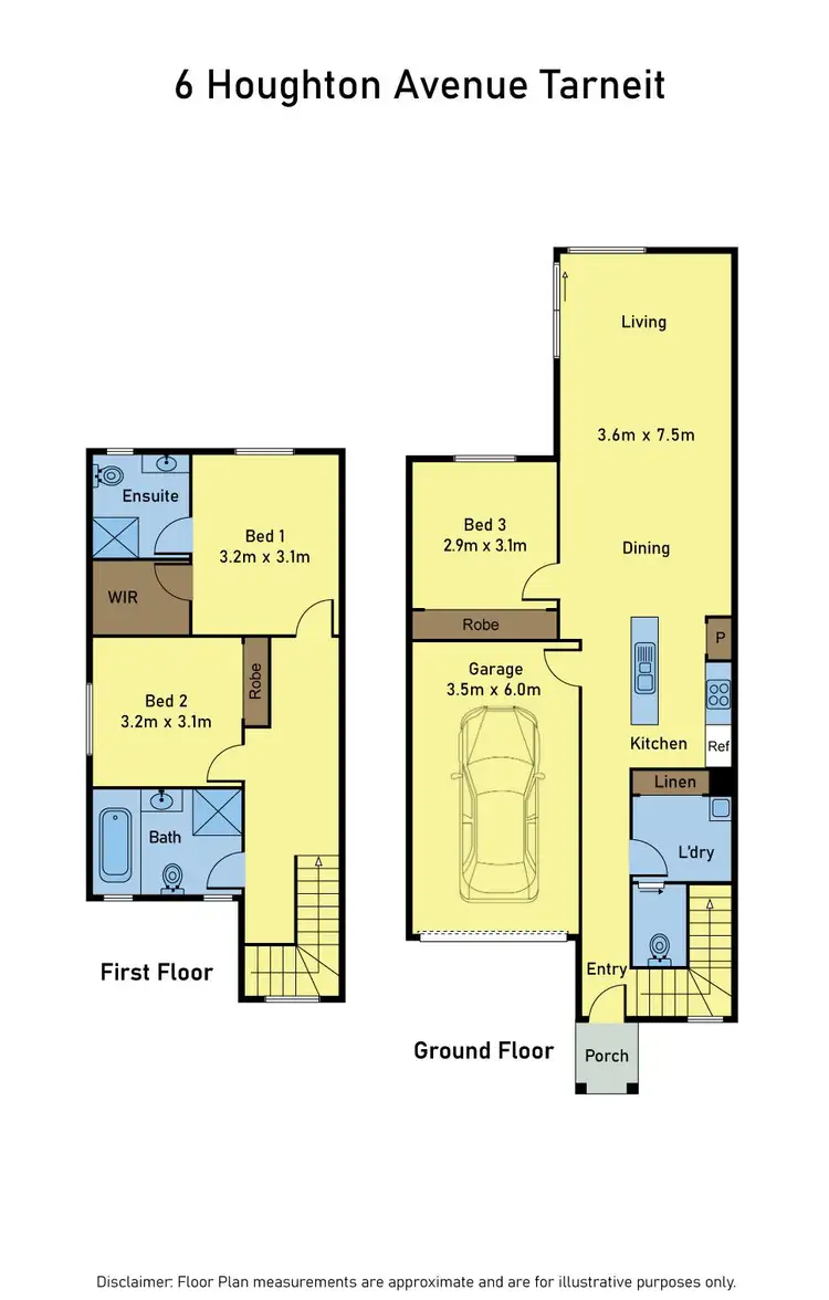 Floorplan of Homely unit listing, 6 Houghton Avenue, Tarneit VIC 3029