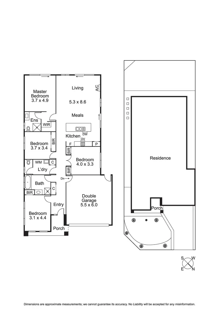 Floorplan of Homely house listing, 22 Travertine Crescent, Doreen VIC 3754