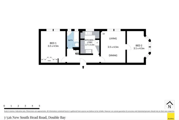 Floorplan of Homely apartment listing, 7/526 New South Head Road, Double Bay NSW 2028