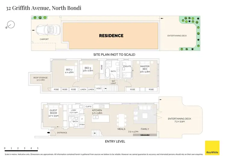 Floorplan of Homely house listing, 32 Griffith Avenue, North Bondi NSW 2026