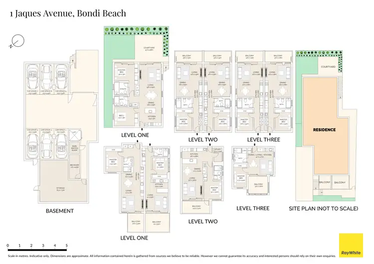 Floorplan of Homely block of units listing, 1 Jaques Avenue, Bondi Beach NSW 2026