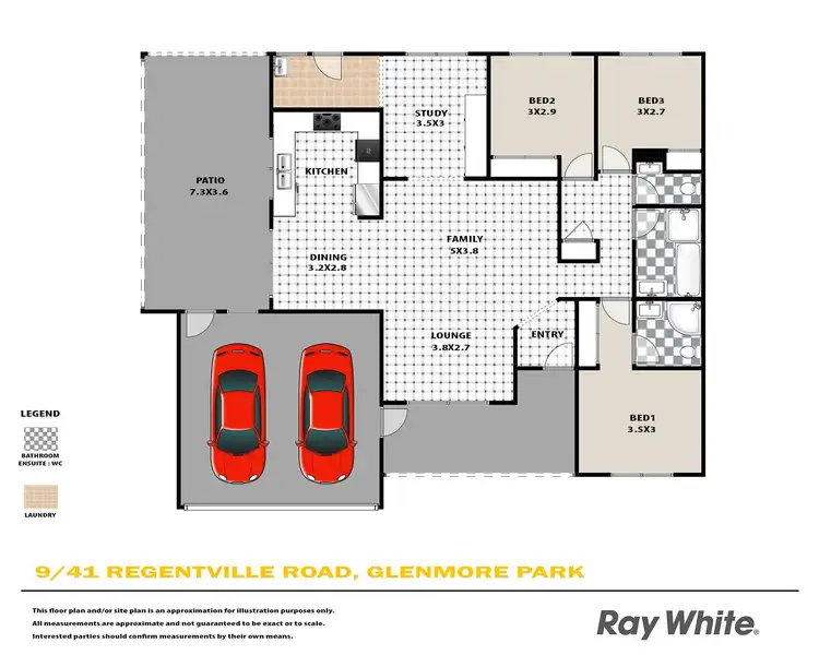 Floorplan of Homely house listing, 9/41 Regentville Road, Glenmore Park NSW 2745