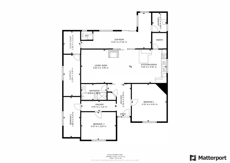 Floorplan of Homely house listing, 44 Marraboor Street, Lake Boga VIC 3584