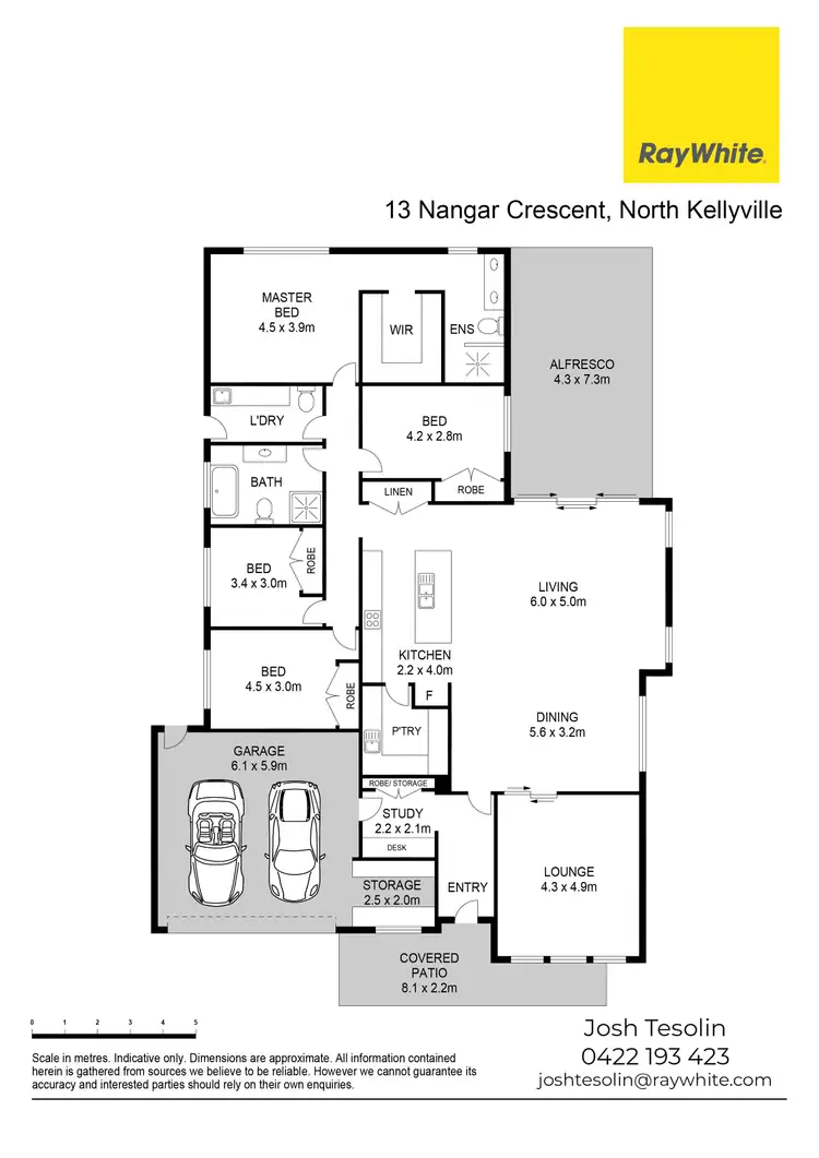 Floorplan of Homely house listing, 13 Nangar Crescent, North Kellyville NSW 2155