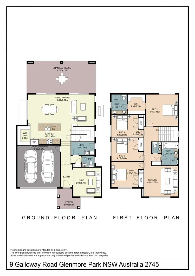 Floorplan of Homely house listing, 9 Galloway Road, Glenmore Park NSW 2745