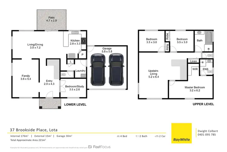 Floorplan of Homely house listing, 37 Brookside Place, Lota QLD 4179