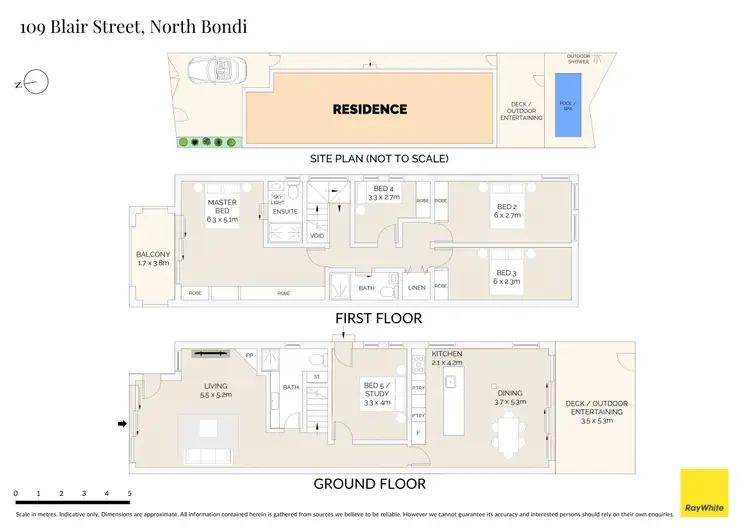 Floorplan of Homely house listing, 109 Blair Street, North Bondi NSW 2026