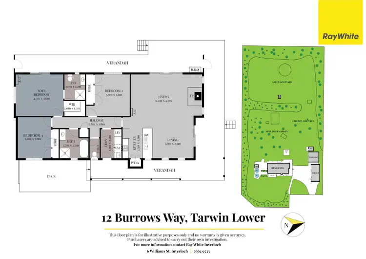 Floorplan of Homely house listing, 12 Burrows Way, Tarwin Lower VIC 3956