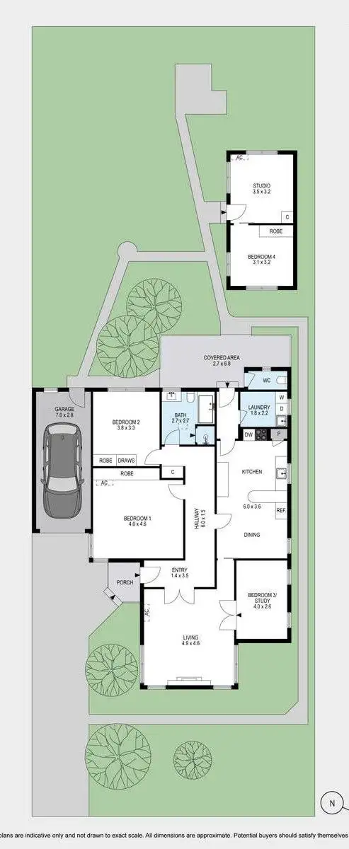 Floorplan of Homely house listing, 8 Afton Way, Aspendale VIC 3195