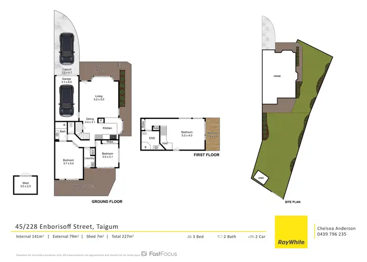 Floorplan of Homely townhouse listing, 45/228 Enborisoff Street, Taigum QLD 4018