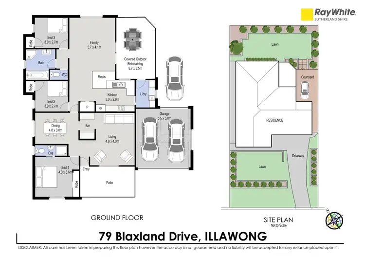Floorplan of Homely house listing, 79 Blaxland Drive, Illawong NSW 2234