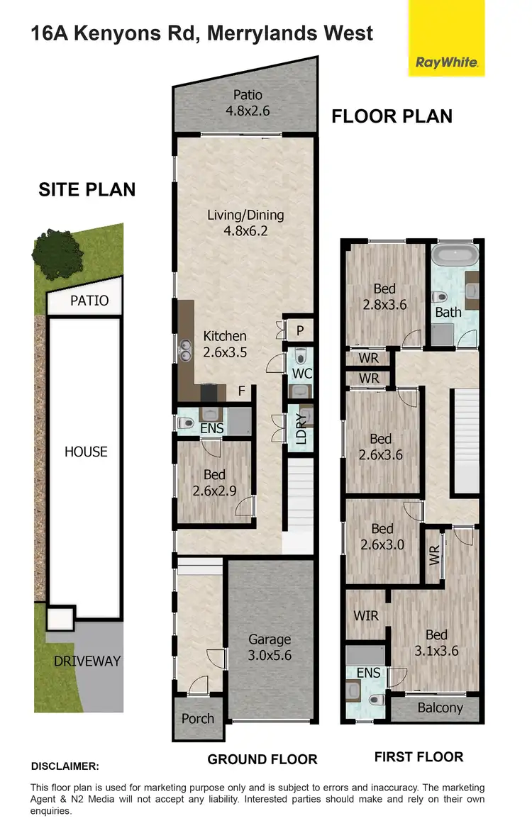 Floorplan of Homely house listing, 16A Kenyons Road, Merrylands NSW 2160