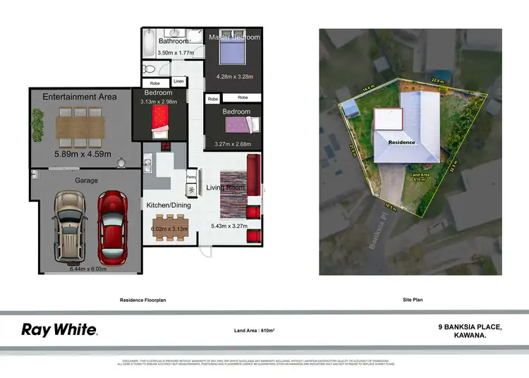 Floorplan of Homely house listing, 9 Banksia Place, Kawana QLD 4701
