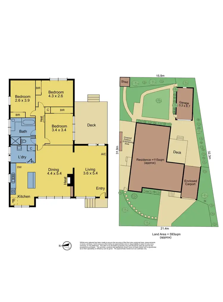Floorplan of Homely house listing, 51 Stevens Road, Vermont VIC 3133