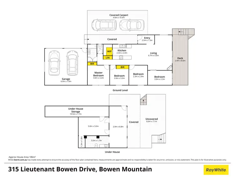 Floorplan of Homely house listing, 315 Lieutenant Bowen Drive, Bowen Mountain NSW 2753