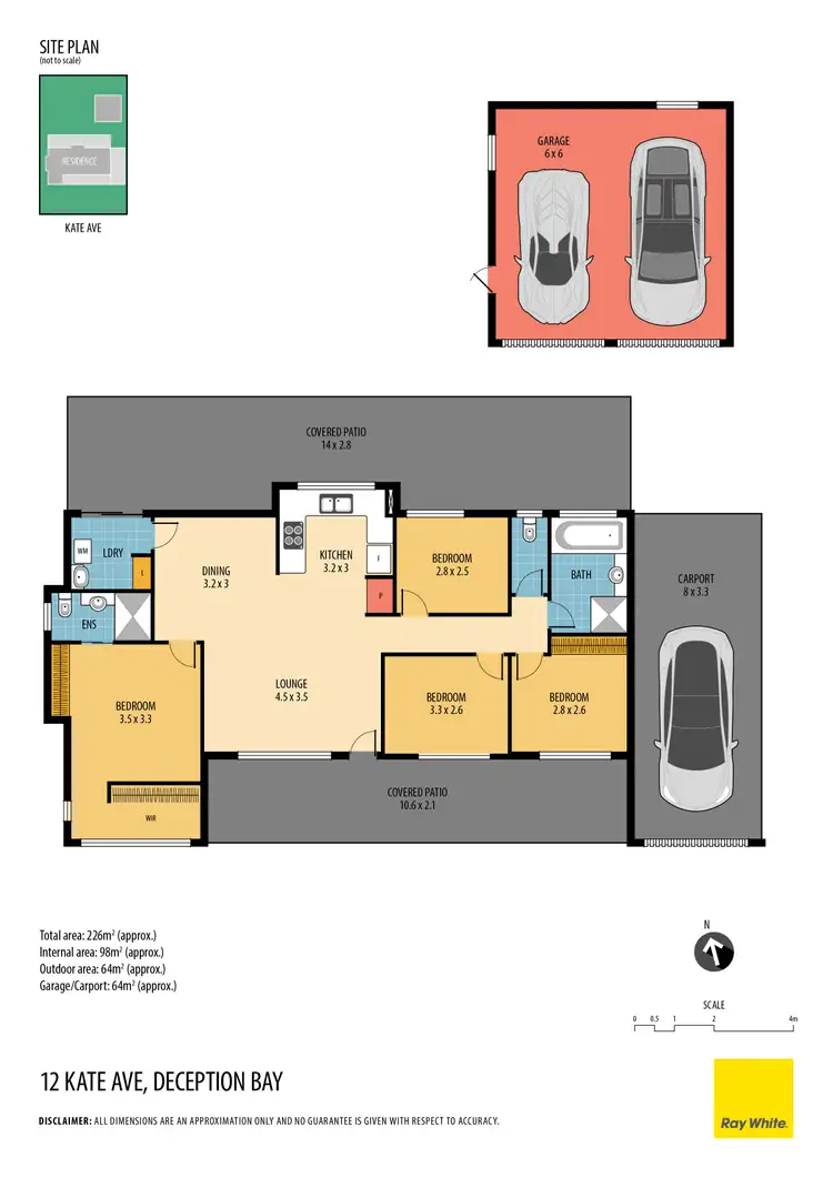 Floorplan of Homely house listing, 12 Kate Avenue, Deception Bay QLD 4508