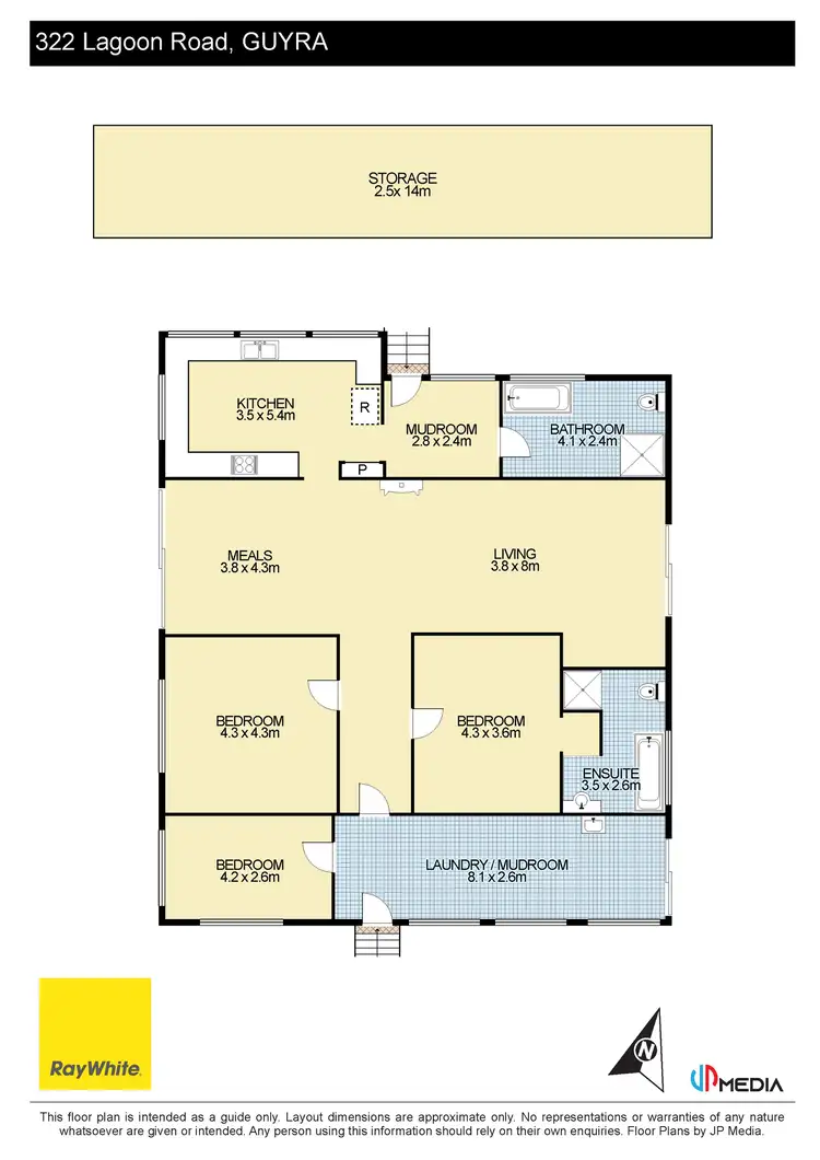 Floorplan of Homely house listing, 322 Lagoon Road, Guyra NSW 2365