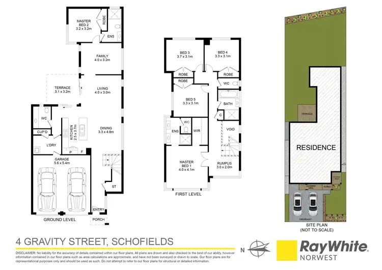 Floorplan of Homely house listing, 4 Gravity Street, Schofields NSW 2762