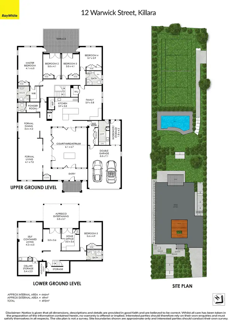 Floorplan of Homely house listing, 12 Warwick Street, Killara NSW 2071