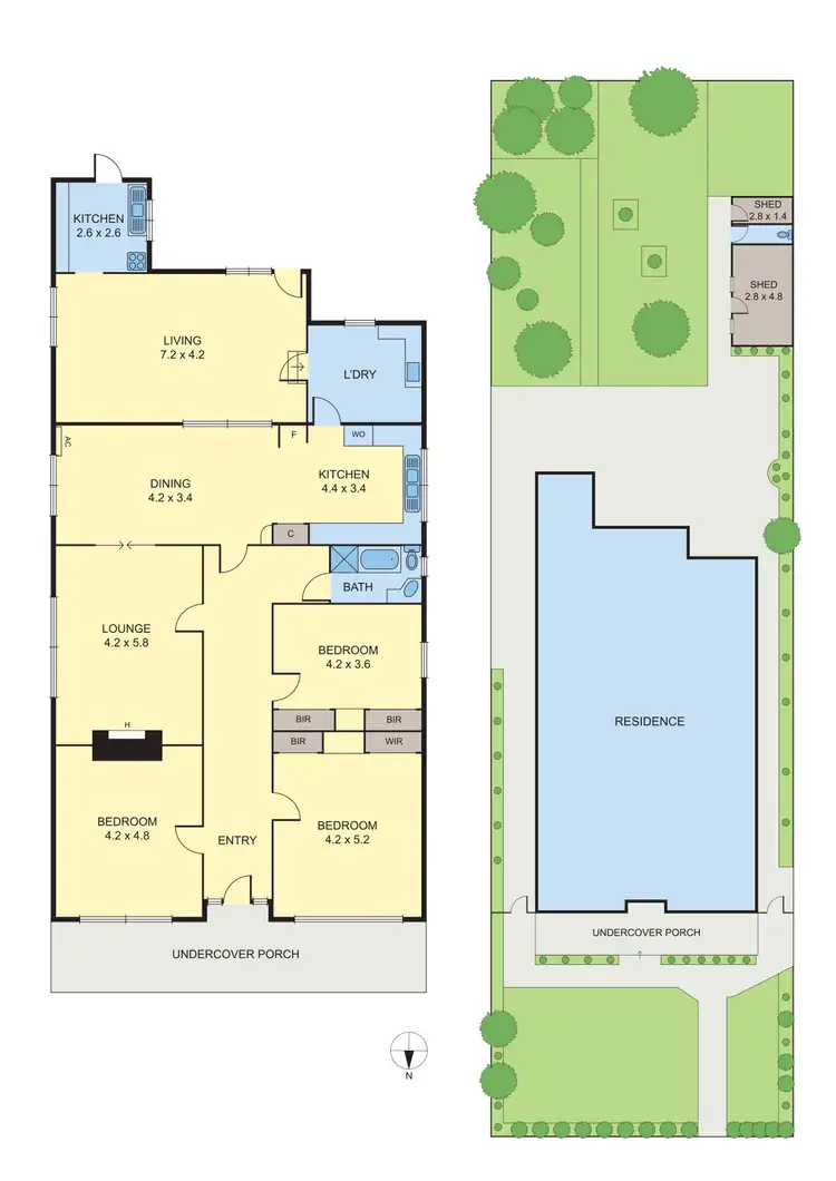 Floorplan of Homely house listing, 82 Westgarth Street, Northcote VIC 3070