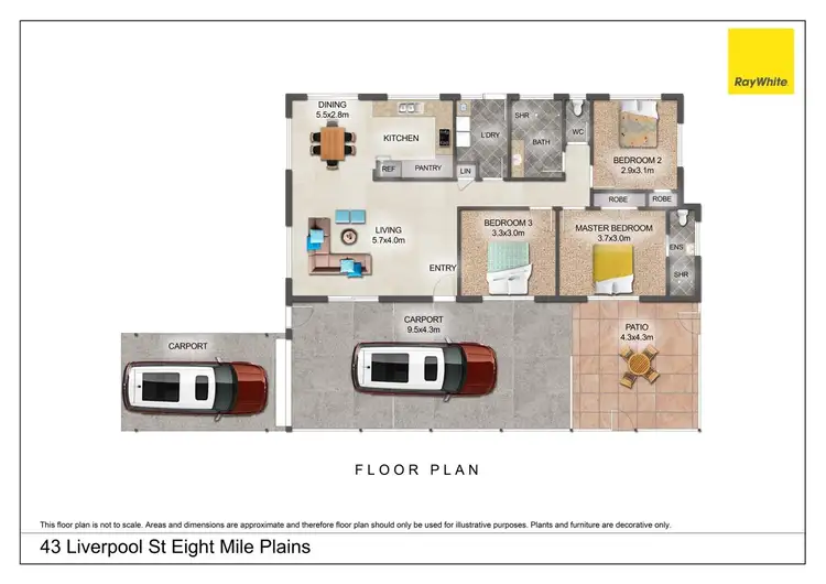 Floorplan of Homely house listing, 43 Liverpool Street, Eight Mile Plains QLD 4113