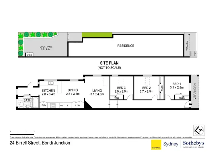 Floorplan of Homely house listing, 24 Birrell Street, Bondi Junction NSW 2022