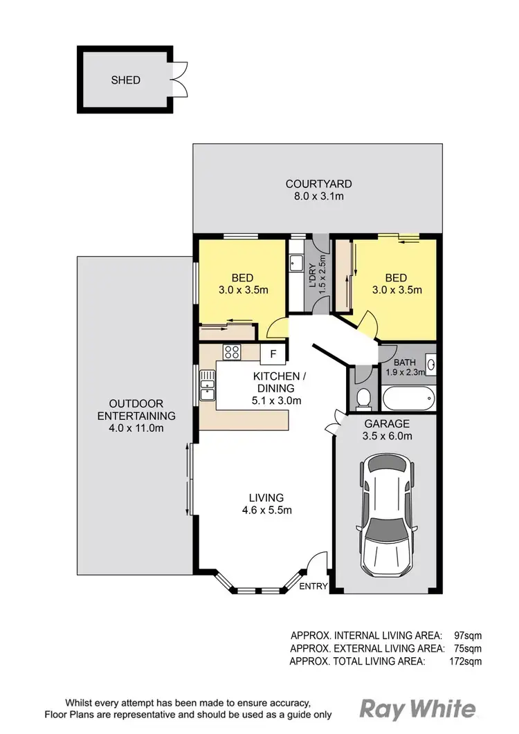 Floorplan of Homely townhouse listing, 26/380 Handford Road, Taigum QLD 4018