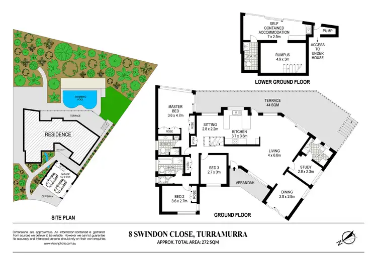 Floorplan of Homely house listing, 8 Swindon Close, Turramurra NSW 2074