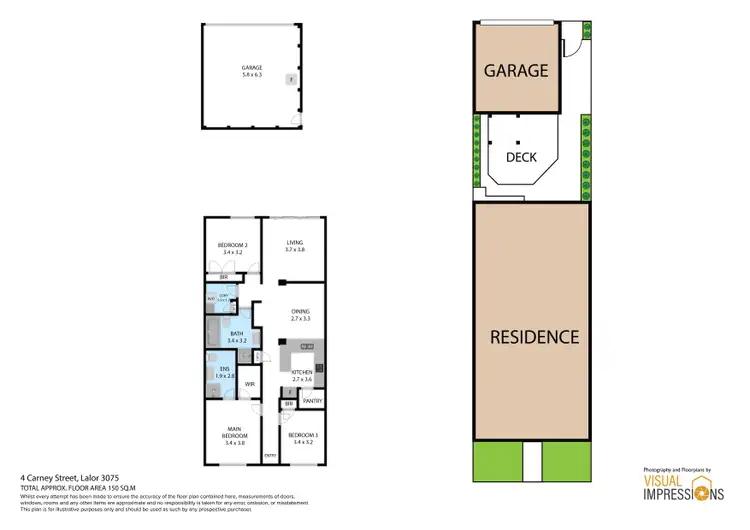 Floorplan of Homely house listing, 4 Carney Street, Lalor VIC 3075