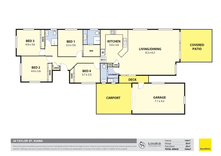 Floorplan of Homely house listing, 34 Taylor Street, Kiama NSW 2533