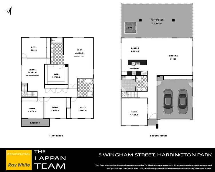Floorplan of Homely house listing, 5 Wingham Avenue, Harrington Park NSW 2567