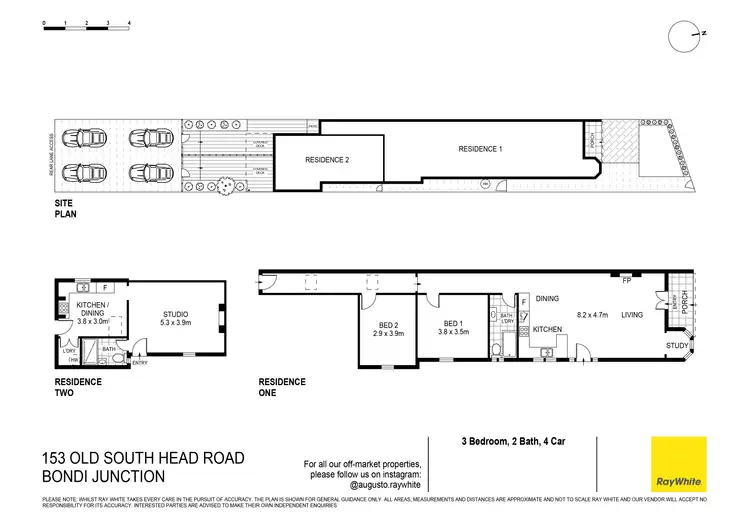 Floorplan of Homely house listing, 153 Old South Head Road, Bondi Junction NSW 2022