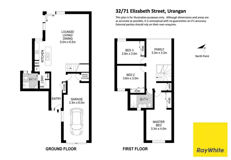 Floorplan of Homely townhouse listing, 32/71 Elizabeth Street, Urangan QLD 4655