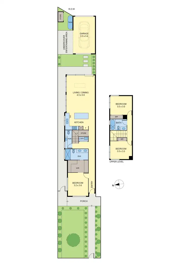 Floorplan of Homely house listing, 4A Westbourne Street, Brunswick VIC 3056