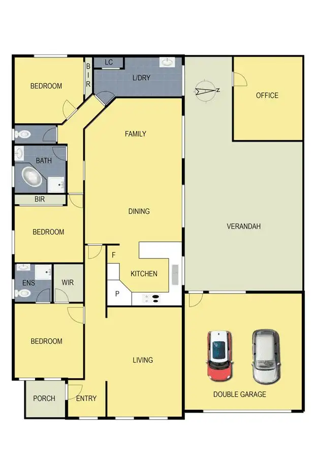 Floorplan of Homely house listing, 11 Star Grove, Bundoora VIC 3083