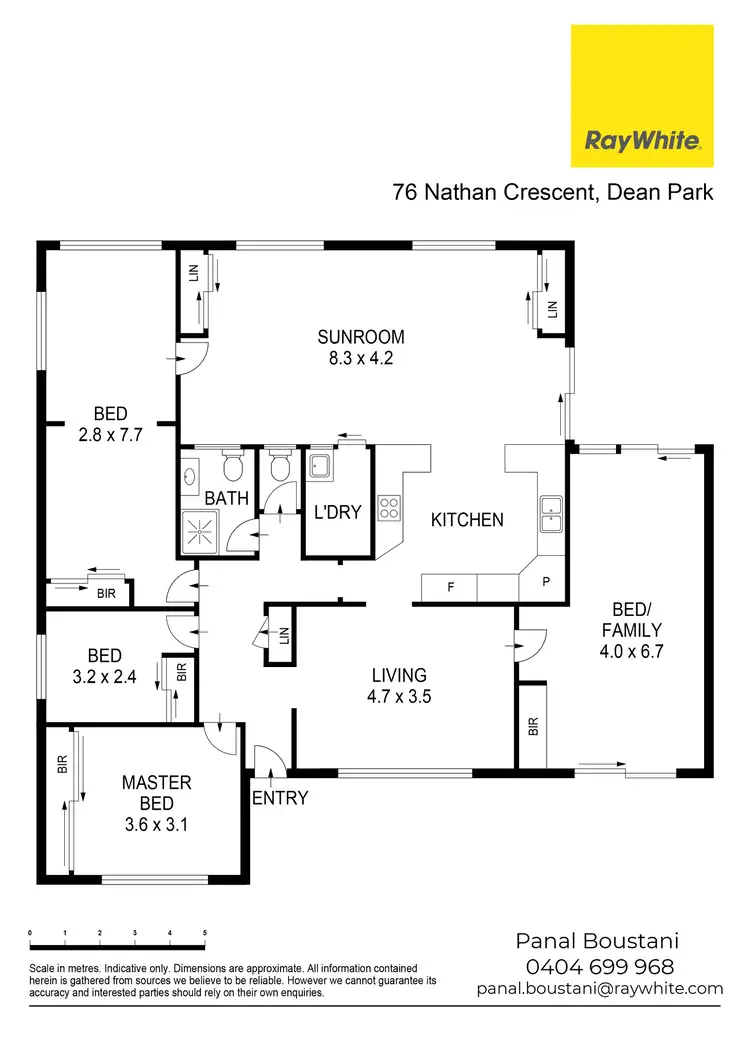 Floorplan of Homely house listing, 76 Nathan Crescent, Dean Park NSW 2761