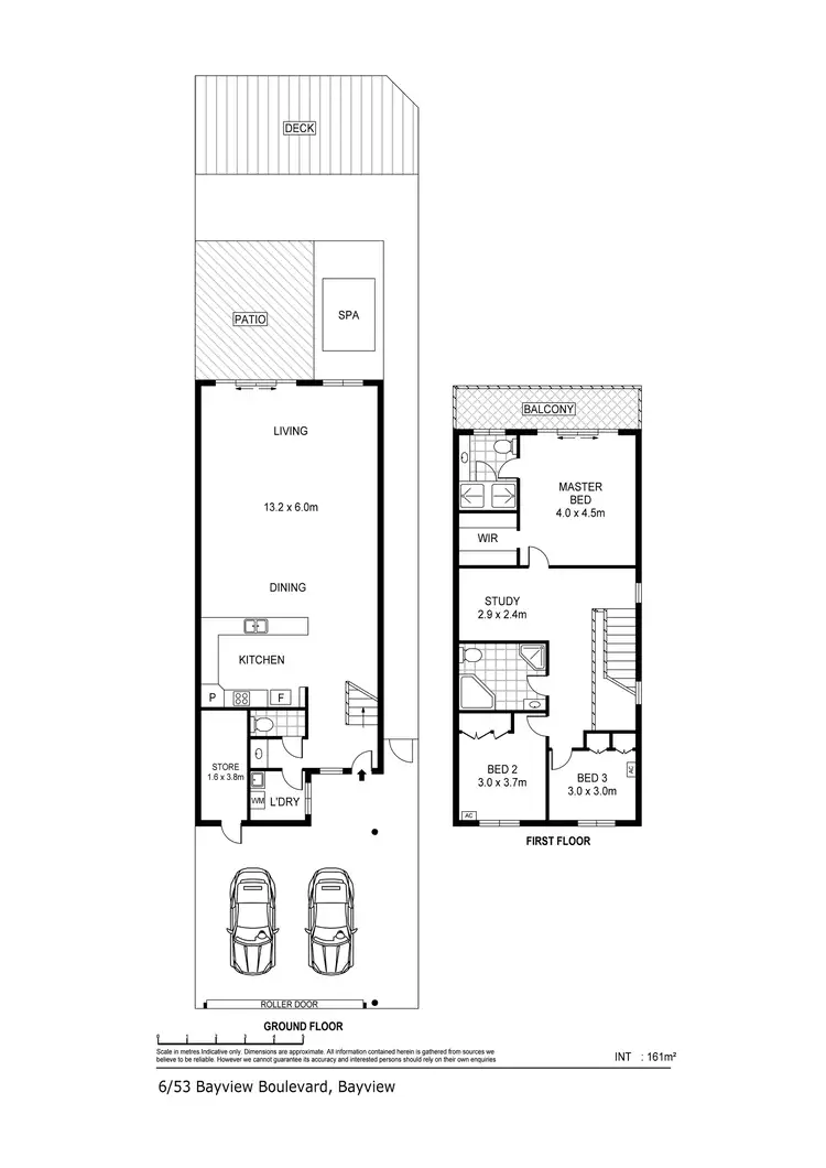 Floorplan of Homely townhouse listing, 6/53 Bayview Boulevard, Bayview NT 820